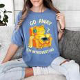 Go Away I'm Introverting Cat Coffee Headphones Women's Comfort Colors T-Shirt Chalky Mint Go Away I'm Introverting Cat Coffee Headphones Women's Comfort Colors T-Shirt Chalky Mint