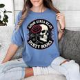 Good Girls Read Dirty Books Smut Reader Dark Romance Skull Women's Comfort Colors T-Shirt Chalky Mint Good Girls Read Dirty Books Smut Reader Dark Romance Skull Women's Comfort Colors T-Shirt Chalky Mint
