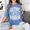 Gothic Classic Horror Thriller Book Movie Film Halloween Women's Comfort Colors T-Shirt Chalky Mint
