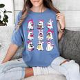 Halloween Pink Ghost Read More Books Spooky Boo Teacher Kids Women's Comfort Colors T-Shirt Chalky Mint Halloween Pink Ghost Read More Books Spooky Boo Teacher Kids Women's Comfort Colors T-Shirt Chalky Mint