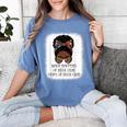What Happens At Book Club Stays At Book Club Black Women Women's Comfort Colors T-Shirt Chalky Mint