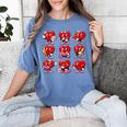Heart Reading Books Valentine’s Day Girl And Boy Book Lovers Women's Comfort Colors T-Shirt Chalky Mint Heart Reading Books Valentine’s Day Girl And Boy Book Lovers Women's Comfort Colors T-Shirt Chalky Mint