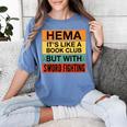 Hema Definition Like A Book Club With Swords Women's Comfort Colors T-Shirt Chalky Mint