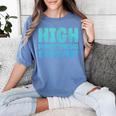 High Functioning Introvert Sarcasm Sarcastic Grunge Women's Comfort Colors T-Shirt Chalky Mint High Functioning Introvert Sarcasm Sarcastic Grunge Women's Comfort Colors T-Shirt Chalky Mint