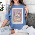 Hockey Romance Tarot Card Books Reader Cozy Reading Women's Comfort Colors T-Shirt Chalky Mint