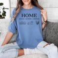 Home Stead School Grown Flowers Book Chicken Women's Comfort Colors T-Shirt Chalky Mint