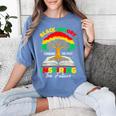Honoring Past Inspiring Future History Month Book Tree Women's Comfort Colors T-Shirt Chalky Mint
