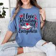 Its A Good Day To Read Book Across America Kids Women's Comfort Colors T-Shirt Chalky Mint