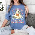 It's A Good Day To Read More Horror Books Halloween Women's Comfort Colors T-Shirt Chalky Mint