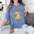 It's Not Hoarding If It's Books Book Lover Graphic Women's Comfort Colors T-Shirt Chalky Mint It's Not Hoarding If It's Books Book Lover Graphic Women's Comfort Colors T-Shirt Chalky Mint