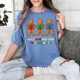Just Booked For The Holidays Gingerbread Women's Comfort Colors T-Shirt Chalky Mint Just Booked For The Holidays Gingerbread Women's Comfort Colors T-Shirt Chalky Mint