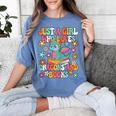 Just A Girl Who Loves Dragons And Books Reading Bookworm Women's Comfort Colors T-Shirt Chalky Mint