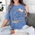Just One More Chapter Book Lover Reading Quote Women's Comfort Colors T-Shirt Chalky Mint