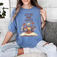 Just One More Chapter Book Lovers Floral Women's Comfort Colors T-Shirt Chalky Mint Just One More Chapter Book Lovers Floral Women's Comfort Colors T-Shirt Chalky Mint