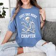 Just One More Chapter Reading Skeleton Book Lover Premium Tri-Blend Women's Comfort Colors T-Shirt Chalky Mint Just One More Chapter Reading Skeleton Book Lover Premium Tri-Blend Women's Comfort Colors T-Shirt Chalky Mint