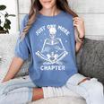 Just One More Chapter Skeleton Reading Bookworm Women's Comfort Colors T-Shirt Chalky Mint Just One More Chapter Skeleton Reading Bookworm Women's Comfort Colors T-Shirt Chalky Mint