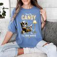 Keep The Candy I'Ll Take Books Halloween Women's Comfort Colors T-Shirt Chalky Mint