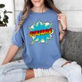 Kids Boys Benjamin Name Personalized Superhero Comic Book Women's Comfort Colors T-Shirt Chalky Mint Kids Boys Benjamin Name Personalized Superhero Comic Book Women's Comfort Colors T-Shirt Chalky Mint