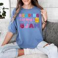 Kids Reading Book Lover Reading Is My Jam Women's Comfort Colors T-Shirt Chalky Mint