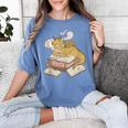 Be Kind Stay Weird Read Books Cute Dragon Women's Comfort Colors T-Shirt Chalky Mint