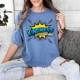 Kindness Is My Superpower Retro Comic Book T-Shirt Women's Comfort Colors T-Shirt Chalky Mint