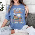 Knitting Crocheting Reading Books Yarn For Knitter Crochet Women's Comfort Colors T-Shirt Chalky Mint Knitting Crocheting Reading Books Yarn For Knitter Crochet Women's Comfort Colors T-Shirt Chalky Mint