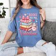 Librarian Books Are My Valentine Teacher Valentines Teach Women's Comfort Colors T-Shirt Chalky Mint Librarian Books Are My Valentine Teacher Valentines Teach Women's Comfort Colors T-Shirt Chalky Mint