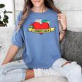 Librarian Library Assistant Libraries Rock Book Lover Women's Comfort Colors T-Shirt Chalky Mint