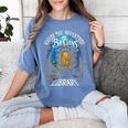 Library Where The Adventure Begins Book Reading Quote Women's Comfort Colors T-Shirt Chalky Mint
