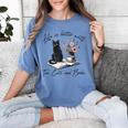 Life Better With 2 Cats Books Kitten Kitty Women Girls Kids Women's Comfort Colors T-Shirt Chalky Mint Life Better With 2 Cats Books Kitten Kitty Women Girls Kids Women's Comfort Colors T-Shirt Chalky Mint