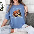 Life Is Better With Cats Coffee And Books Women's Comfort Colors T-Shirt Chalky Mint Life Is Better With Cats Coffee And Books Women's Comfort Colors T-Shirt Chalky Mint