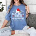 Most Likely To Read A Book On Christmas Family Matching Women's Comfort Colors T-Shirt Chalky Mint