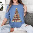 Literary Book Tree Bookish Shelf Art For Avid Readers Women's Comfort Colors T-Shirt Chalky Mint Literary Book Tree Bookish Shelf Art For Avid Readers Women's Comfort Colors T-Shirt Chalky Mint