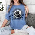 Literary Lover Reading Raccoon Books Premium Women's Comfort Colors T-Shirt Chalky Mint