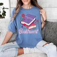Literary Reading Book Introvert Booktrovert Reading Women's Comfort Colors T-Shirt Chalky Mint