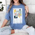 Little Miss Muffet Reading a Picture Book Women's Comfort Colors T-Shirt Chalky Mint