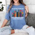 Live So That If Your Life Was A Book Florida Would Ban It Women's Comfort Colors T-Shirt Chalky Mint