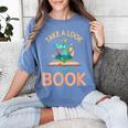 Take a Look It's In a Book Reading Teacher Book Lover Women's Comfort Colors T-Shirt Chalky Mint Take a Look It's In a Book Reading Teacher Book Lover Women's Comfort Colors T-Shirt Chalky Mint