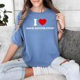 I LOVE BOOK RESTORATION Women's Comfort Colors T-Shirt Chalky Mint