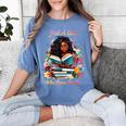 Melanin Book Month Honoring Past Inspiring Pride Women's Comfort Colors T-Shirt Chalky Mint