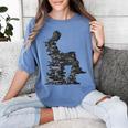 Men Pixel Art Geometric Book Human Drawing Graphic Men Women's Comfort Colors T-Shirt Chalky Mint
