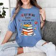 Nerdy Moms Raise Interesting Kids Books Science Women's Comfort Colors T-Shirt Chalky Mint Nerdy Moms Raise Interesting Kids Books Science Women's Comfort Colors T-Shirt Chalky Mint