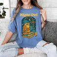 Night Owl Cozy Reading Tea Coffee Lover Bookworm Cute Women's Comfort Colors T-Shirt Chalky Mint