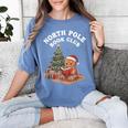 North Pole Book Club Gingerbread Christmas Reading Women's Comfort Colors T-Shirt Chalky Mint North Pole Book Club Gingerbread Christmas Reading Women's Comfort Colors T-Shirt Chalky Mint