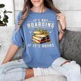 Not Hoarding If It's Books Reader Book Nerd Book Reading Women's Comfort Colors T-Shirt Chalky Mint