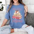 Not Today I'm Booked Book Lover Book Stack Coquette Bow Women's Comfort Colors T-Shirt Chalky Mint Not Today I'm Booked Book Lover Book Stack Coquette Bow Women's Comfort Colors T-Shirt Chalky Mint
