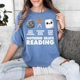 Nothing Beats Reading Bookworm Librarian Book Nerd Women's Comfort Colors T-Shirt Chalky Mint Nothing Beats Reading Bookworm Librarian Book Nerd Women's Comfort Colors T-Shirt Chalky Mint