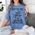 Off To The Bookstore Reading Bookworm Women's Comfort Colors T-Shirt Chalky Mint