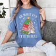 Oh What Fun It Is To Read Book Christmas Tree Premium Tri-Blend Women's Comfort Colors T-Shirt Chalky Mint