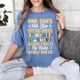 One Does Not Stop Buying Books Because There Is No More Shel Women's Comfort Colors T-Shirt Chalky Mint